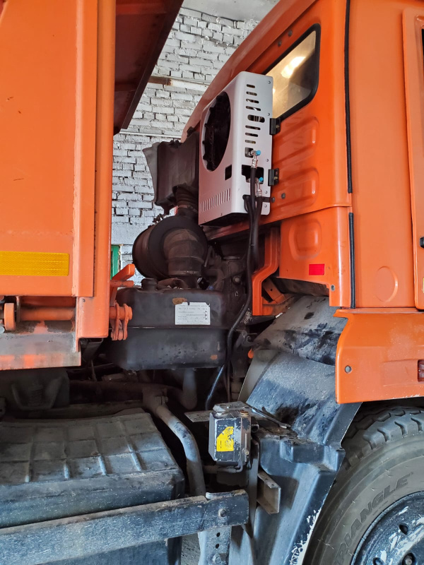 Установка сплит-системы кондиционера на камАЗ