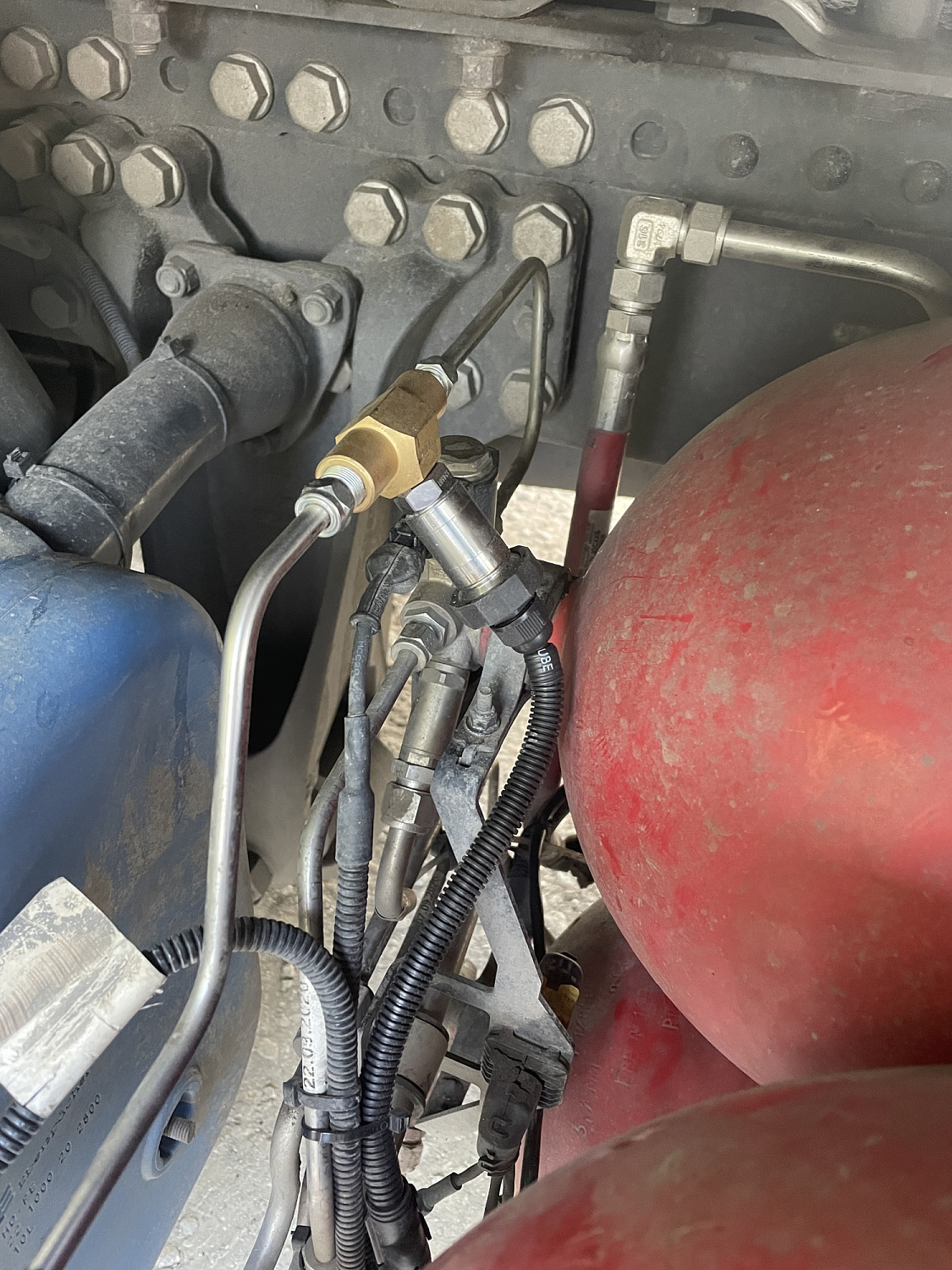 Установка датчика контроля метана