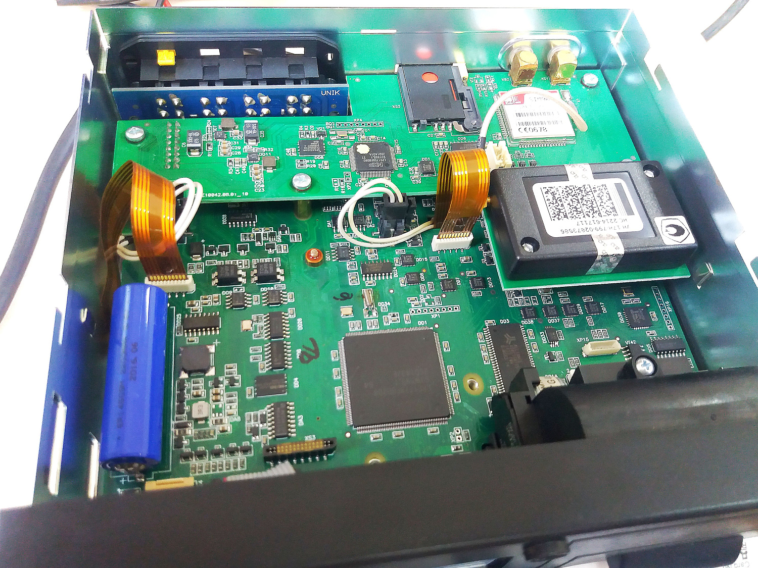 Ремонт материнской платы тахографа